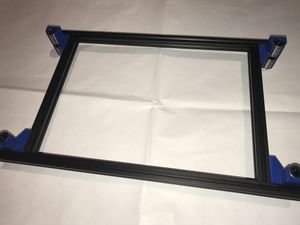 Bed frame assembled